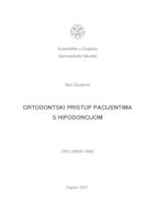 Ortodontski pristup pacijentima s hipodoncijom