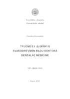 Trudnice i lijekovi u svakodnevnom radu doktora dentalne medicine