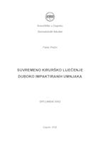 Suvremeno kirurško liječenje duboko impaktiranih umnjaka