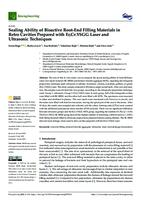 Sealing Ability of Bioactive Root-End Filling Materials in Retro Cavities Prepared with Er,Cr:YSGG Laser and Ultrasonic Techniques