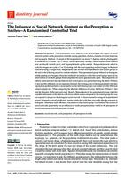 The Influence of Social Network Content on the Perception of Smiles—A Randomized Controlled Trial