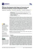 Post-Cure Development of the Degree of Conversion and Mechanical Properties of Dual-Curing Resin Cements
