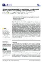 Polymerization Kinetics and Development of Polymerization Shrinkage Stress in Rapid High-Intensity Light-Curing