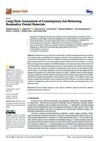 Long-Term Assessment of Contemporary Ion-Releasing Restorative Dental Materials