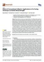 Effect of Conventional Adhesive Application or Co-Curing Technique on Dentin Bond Strength