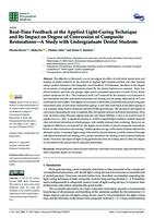 Real-Time Feedback of the Applied Light-Curing Technique and Its Impact on Degree of Conversion of Composite Restorations—A Study with Undergraduate Dental Students