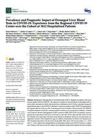 Prevalence and Prognostic Impact of Deranged Liver Blood Tests in COVID-19: Experience from the Regional COVID-19 Center over the Cohort of 3812 Hospitalized Patients