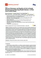 Salivary Hormones and Quality of Life in Female Postmenopausal Burning Mouth Patients—A Pilot Case-Control Study