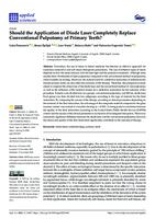 Should the Application of Diode Laser Completely Replace Conventional Pulpotomy of Primary Teeth?