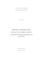 Primjena trombocitima obogaćenog fibrina u augmentativnim tehnikama čeljusti