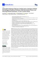 Association between Salivary Cortisol and α-Amylase with the Psychological Profile of Patients with Oral Lichen Planus and Burning Mouth Syndrome: A Case–Control Study