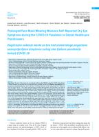 Prolonged Face Mask Wearing Worsens Self-Reported Dry Eye Symptoms during the COVID-19 Pandemic in Dental Healthcare Practitioners