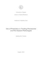 Use of Probiotics in Treating Periodontal and Peri-Implant Pathologies