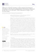 Influence of Implant Number on Peri-Implant and Posterior Edentulous Area Strains in Mandibular Overdentures Retained by the New Ti–Zr (Roxolid®) Mini-Implants as Single-Units: In Vitro Study