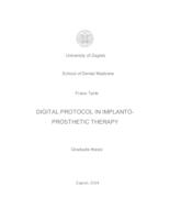 Digital protocol in implanto-prosthetic therapy