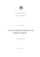 Utjecaj oralnog zdravlja na zdravlje mozga