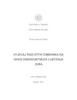 Utjecaj različitih čimbenika na ishod endodontskog liječenja zuba