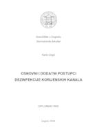 Osnovni i dodatni postupci dezinfekcije korijenskih kanala