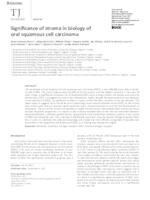 Significance of stroma in biology of oral squamous cell carcinoma