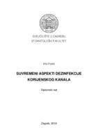 Suvremeni apsekti dezinfekcije korijenskog kanala