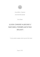 Uloga Candide albicans u nastanku periimplantatnih bolesti