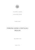 Primjena ozona u dentalnoj medicini