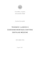 prikaz prve stranice dokumenta Trudnice i lijekovi u svakodnevnom radu doktora dentalne medicine