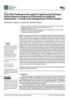 prikaz prve stranice dokumenta Real-Time Feedback of the Applied Light-Curing Technique and Its Impact on Degree of Conversion of Composite Restorations—A Study with Undergraduate Dental Students