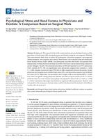 prikaz prve stranice dokumenta Psychological Stress and Hand Eczema in Physicians and Dentists: A Comparison Based on Surgical Work