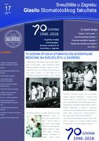 prikaz prve stranice dokumenta Glasilo Stomatološkog fakulteta