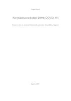 prikaz prve stranice dokumenta Koronavirusna bolest 2019 (COVID-19)