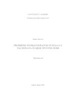 prikaz prve stranice dokumenta Promjene stomatognatog sustava u pacijenata starije životne dobi