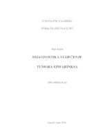 prikaz prve stranice dokumenta Dijagnostika i liječenje tumora epifarinksa