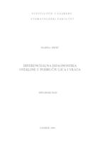 prikaz prve stranice dokumenta Diferencijalna dijagnostika otekline u području lica i vrata 