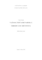 prikaz prve stranice dokumenta Važnost nepčanih nabora u određivanju identiteta 