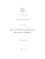 prikaz prve stranice dokumenta Digital protocol in implanto-prosthetic therapy