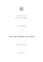 prikaz prve stranice dokumenta Tooth in the maxillary sinus