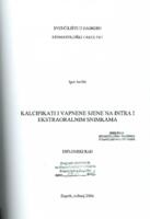 prikaz prve stranice dokumenta Kalcifikati i vapnene sjene na intra i ekstraoralnim snimkama 