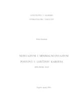 prikaz prve stranice dokumenta Neinvazivni i minimalno invazivni postupci u liječenju karijesa 