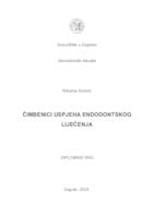 prikaz prve stranice dokumenta Čimbenici uspjeha endodontskog liječenja