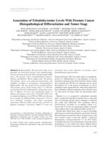 prikaz prve stranice dokumenta Association of Triiodothyronine Levels With Prostate Cancer Histopathological Differentiation and Tumor Stage