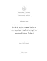 prikaz prve stranice dokumenta Revizija smjernica za liječenje pacijenata s medikamentoznom osteonekrozom čeljusti