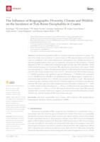 prikaz prve stranice dokumenta The Influence of Biogeographic Diversity, Climate and Wildlife on the Incidence of Tick-Borne Encephalitis in Croatia