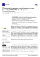 prikaz prve stranice dokumenta Tracheomegaly as a Potential Predictor of Severe Tracheal Damage in COVID-19 Patients on Long-Term Mechanical Ventilation