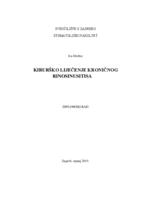 prikaz prve stranice dokumenta Kirurško liječenje kroničnog rinosinusitisa